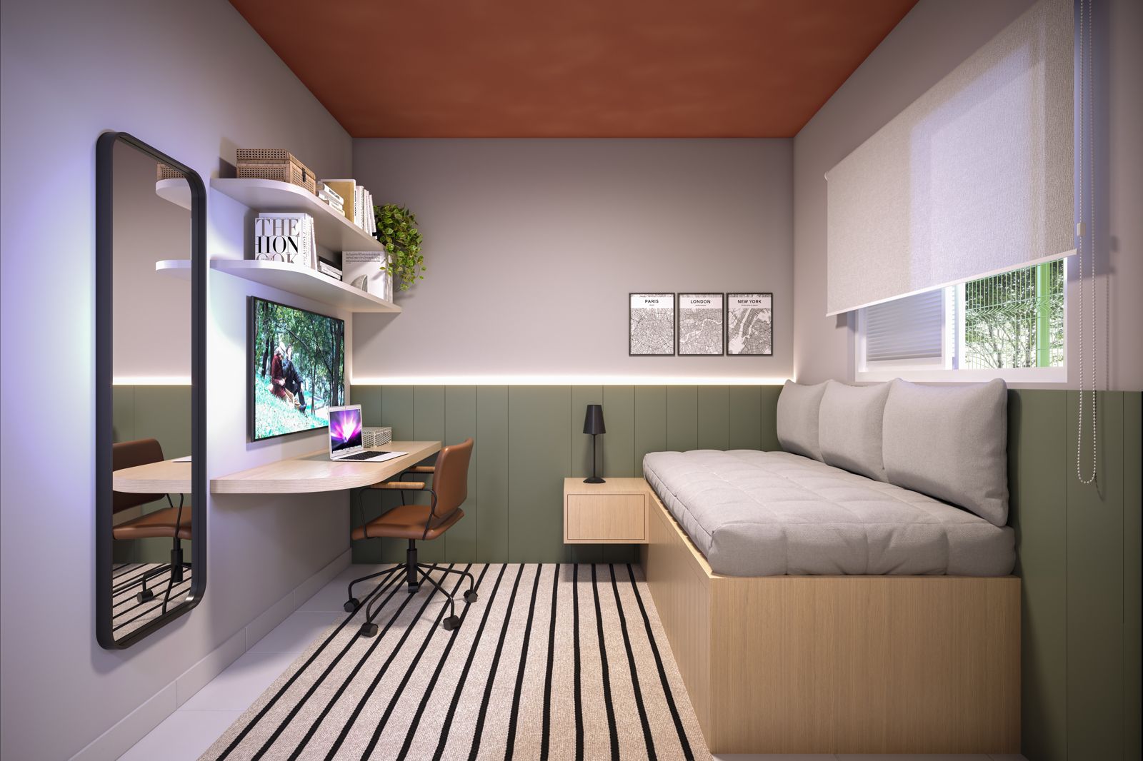 Quarto de solteiro